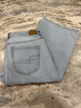 American Eagle Outfitters Light Blue Straight 90’s  wide Leg Jeans